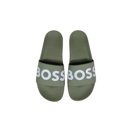 Mules Homme Vertes Boss | Sports-Loisirs