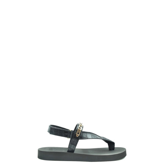 Sandales Homme Cuir Noir - Giuseppe Zanotti | Sports-Loisirs