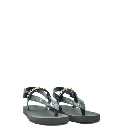 Sandales Homme Cuir Noir - Giuseppe Zanotti | Sports-Loisirs