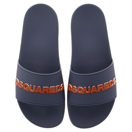 Mules Homme Grises Dsquared2 | Sports-Loisirs