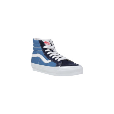 Baskets Homme en Cuir Bleu - Vans | Sports-Loisirs