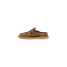 Mules Homme en Cuir Beige - Clarks | Sports-Loisirs