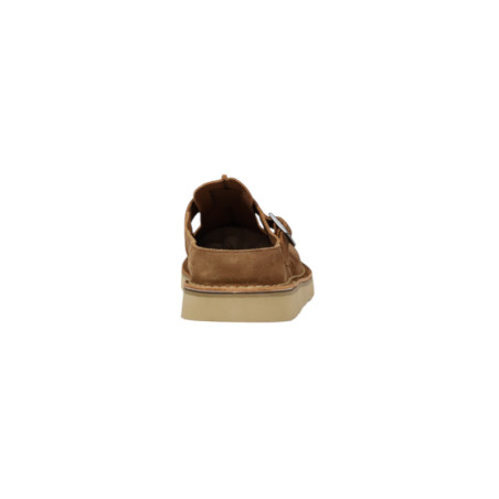 Mules Homme en Cuir Beige - Clarks | Sports-Loisirs