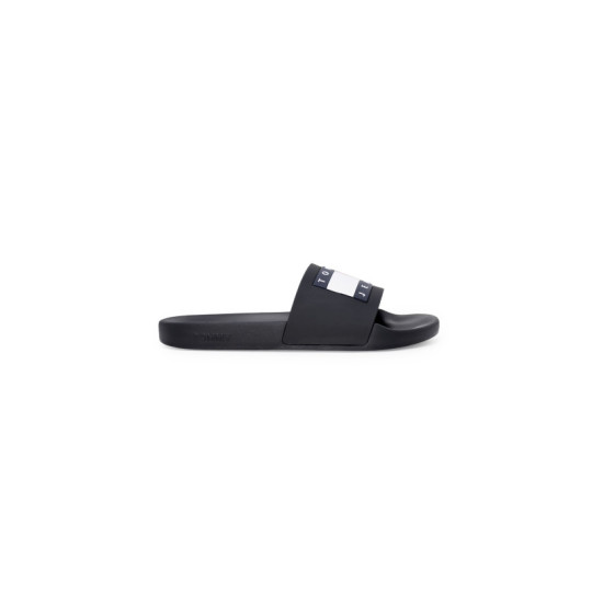 Mules Homme Tommy Hilfiger Jeans Noir | Sports-Loisirs
