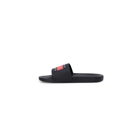 Mules Homme Tommy Hilfiger Jeans Noir | Sports-Loisirs
