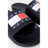 Mules Homme Tommy Hilfiger Jeans Noir | Sports-Loisirs