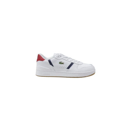 Baskets Homme Lacoste Cuir Blanc | Sports-Loisirs