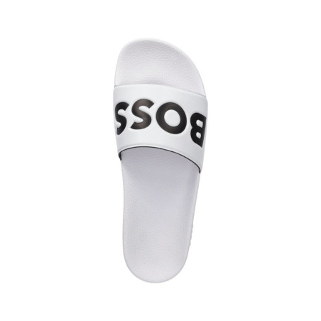 Mules Homme blanches Boss | Sports-Loisirs