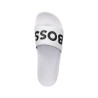 Mules Homme blanches Boss | Sports-Loisirs