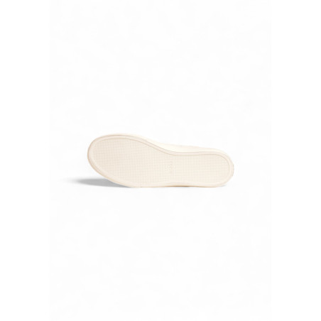Baskets Homme en Cuir Blanc - Boss | Sports-Loisirs