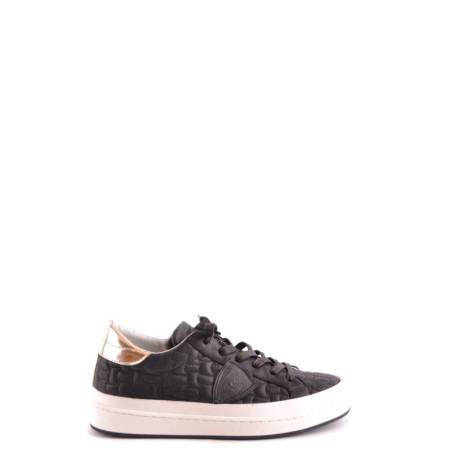 Baskets Femme Noires en Cuir - Philippe Model | Sports-Loisirs