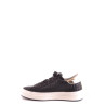 Baskets Femme Noires en Cuir - Philippe Model | Sports-Loisirs