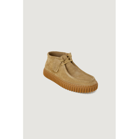 Derbies Clarks Homme Cuir Beige | Sports-Loisirs