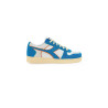 Baskets Homme Cuir Bleu Azur - Diadora | Sports-Loisirs