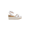 Sandales Femme Blanches à Plateforme - Alviero Martini | Sports-Loisirs