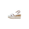 Sandales Femme Blanches à Plateforme - Alviero Martini | Sports-Loisirs
