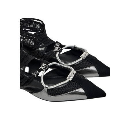 Sandales à lanières Pinko Femme Noir | Sports-Loisirs