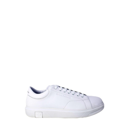Baskets Homme en Cuir Blanc - Armani Exchange | Sports-Loisirs