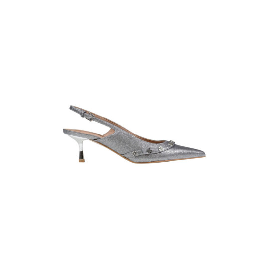 Sandales Femme argentées à talons - Guess | Sports-Loisirs