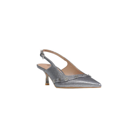 Sandales Femme argentées à talons - Guess | Sports-Loisirs