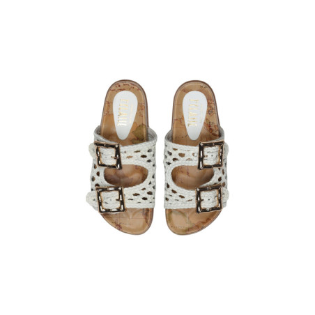 Mules Femme Blanches - Alviero Martini Prima Classe | Sports-Loisirs
