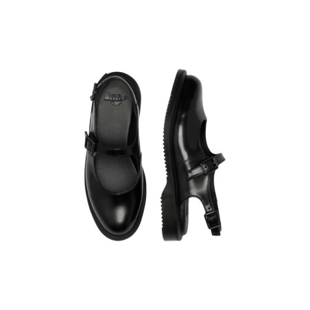 Sandales Femme en Cuir Noir - Dr. Martens | Sports-Loisirs