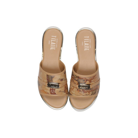 Mules Femme Beige - Alviero Martini Prima Classe | Sports-Loisirs