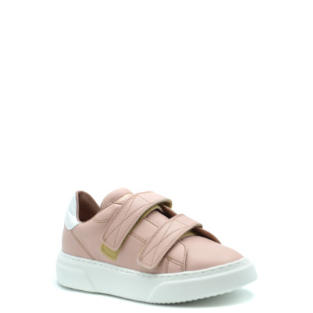 Baskets Femme en Cuir Rose - Philippe Model | Sports-Loisirs