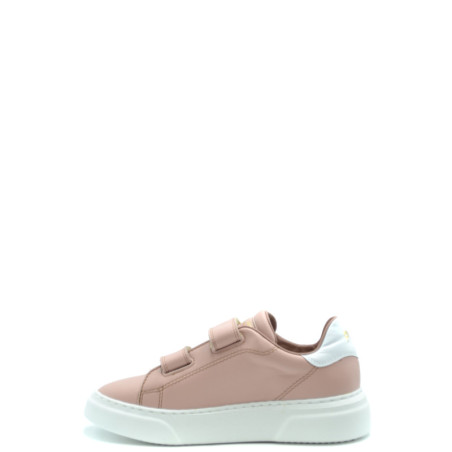 Baskets Femme en Cuir Rose - Philippe Model | Sports-Loisirs