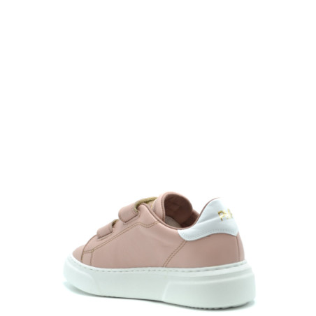 Baskets Femme en Cuir Rose - Philippe Model | Sports-Loisirs