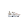 Baskets Femme Violet Blanche - Cuir & Nylon | Sports-Loisirs