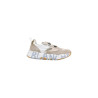 Baskets Femme Violet Blanche - Cuir & Nylon | Sports-Loisirs