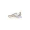 Baskets Femme Violet Blanche - Cuir & Nylon | Sports-Loisirs
