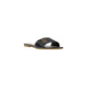 Mules Femme en Cuir Noir - Liu Jo | Sports-Loisirs