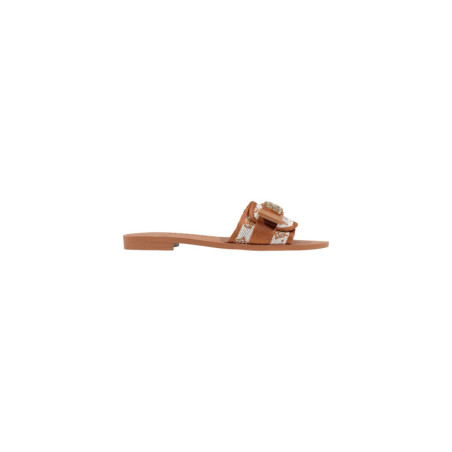 Mules Femme Camel Imprimées - Guess | Sports-Loisirs