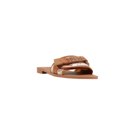 Mules Femme Camel Imprimées - Guess | Sports-Loisirs