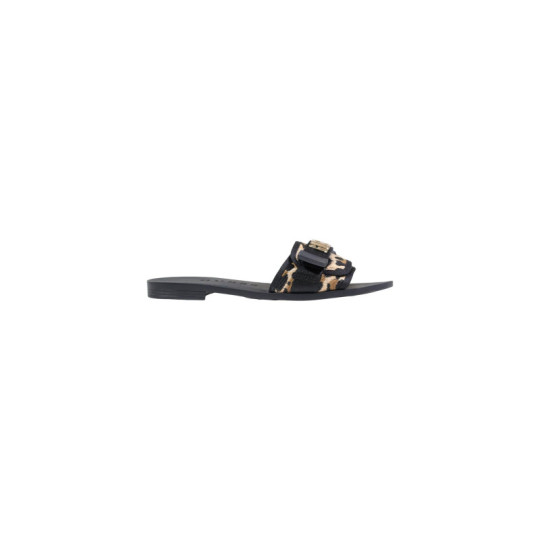 Mules Femme Léopard Noir - Guess | Sports-Loisirs