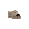 Mules Femme Beige à Plateforme - Guess | Sports-Loisirs