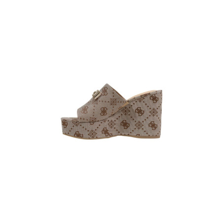 Mules Femme Beige à Plateforme - Guess | Sports-Loisirs