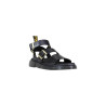 Sandales Femme Dr. Martens Cuir Noir | Sports-Loisirs