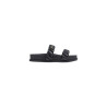 Mules Femme Armani Exchange Noires | Sports-Loisirs