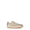 Baskets Femme Dorées en Cuir - Philippe Model | Sports-Loisirs