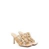 Sandales femme à talons beige - Bottega Veneta | Sports-Loisirs