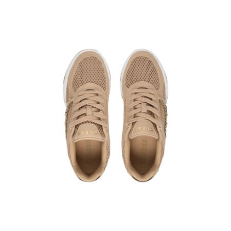 Baskets Femme Beige à Boucle - Guess | Sports-Loisirs