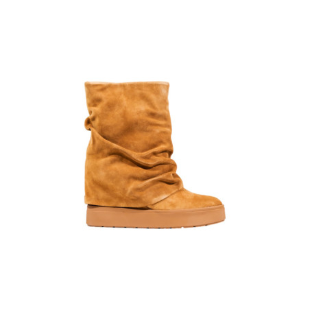 Bottes Femme Camel en Daim - Guess | Sports-Loisirs