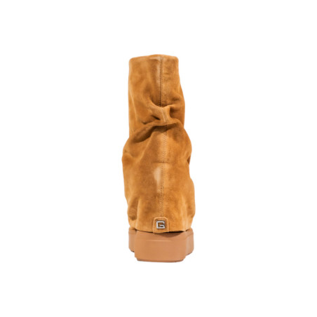 Bottes Femme Camel en Daim - Guess | Sports-Loisirs