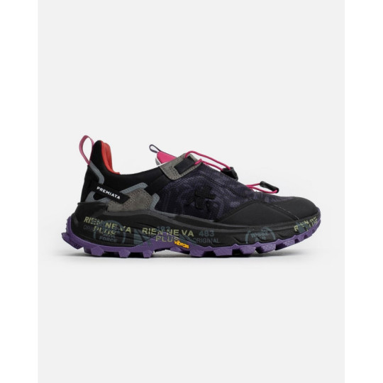 Baskets Femme Noir Premiata | Sports-Loisirs