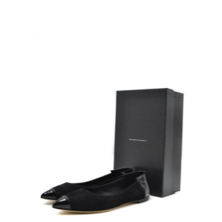 Ballerines Femme Cuir Noir - Giuseppe Zanotti | Sports-Loisirs