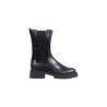 Bottes Femme en Cuir Noir - Calvin Klein Jeans | Sports-Loisirs