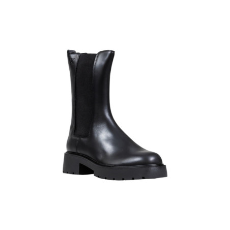 Bottes Femme en Cuir Noir - Calvin Klein Jeans | Sports-Loisirs